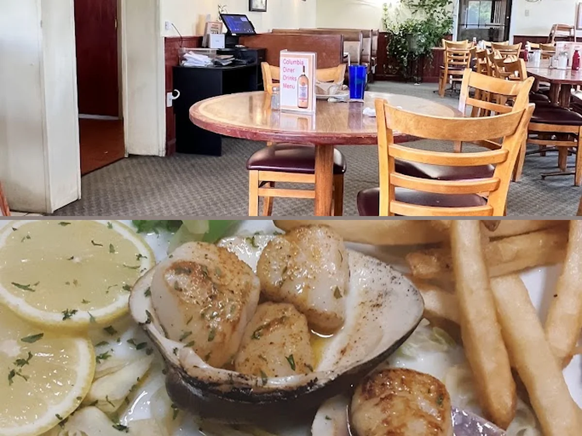 Comfort food served in a quiet dining room